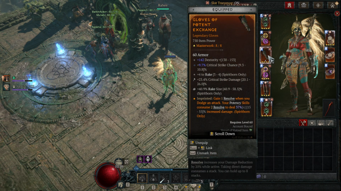 Diablo 4 Vessel of Hatred (Screenshot: Oliver Nickel/Golem.de)