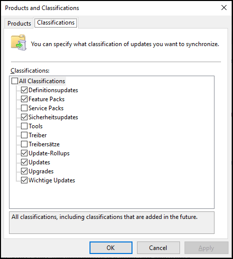 Die Kategorien sind völlig verwirrend. (Screenshot: Holger Voges)