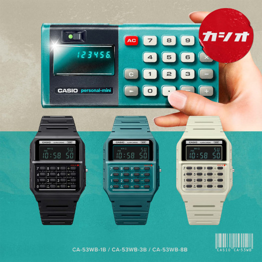 Die Uhr soll den Look des Taschenrechners Casio Mini imitieren. (Bild: Casio)