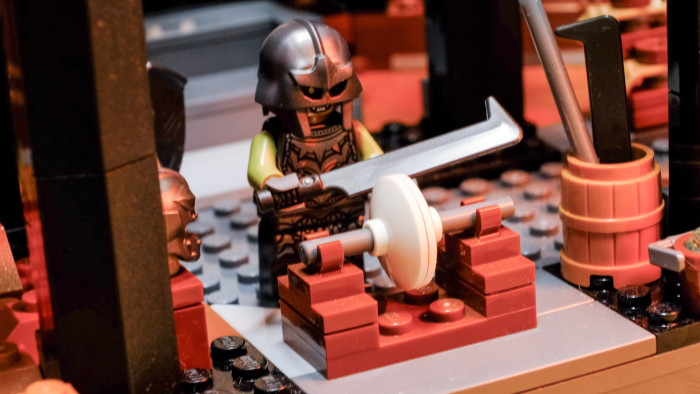 Lego Barad-Dur 10333 (Bild: Oliver Nickel/Golem.de)