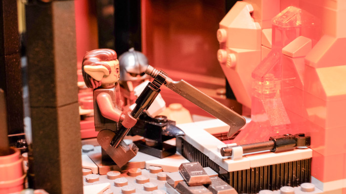 Lego Barad-Dur 10333 (Bild: Oliver Nickel/Golem.de)