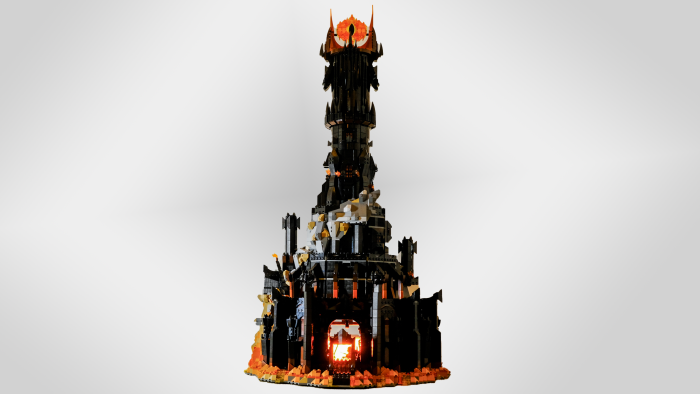 Lego Barad-Dur 10333 (Bild: Oliver Nickel/Golem.de)