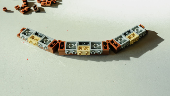 Lego Barad-Dur 10333 im Aufbau (Bild: Oliver Nickel/Golem.de)