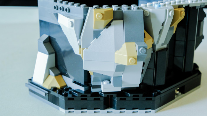 Lego Barad-Dur 10333 im Aufbau (Bild: Oliver Nickel/Golem.de)