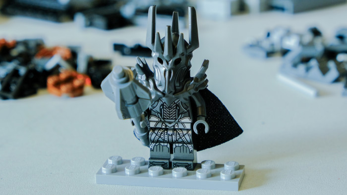 Lego Barad-Dur 10333 im Aufbau (Bild: Oliver Nickel/Golem.de)