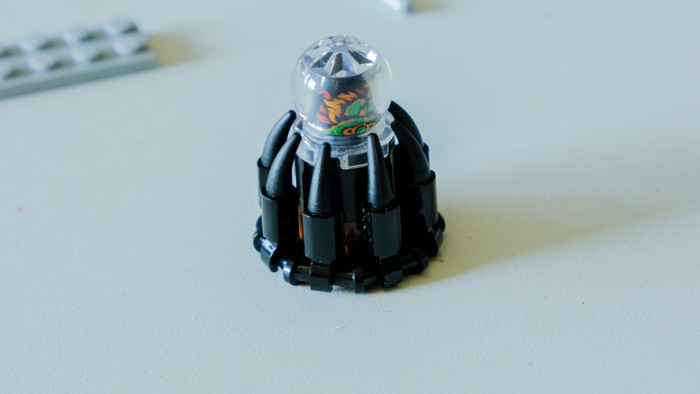 Lego Barad-Dur 10333 im Aufbau (Bild: Oliver Nickel/Golem.de)