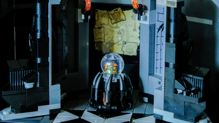 Lego Barad-Dur 10333 im Aufbau (Bild: Oliver Nickel/Golem.de)