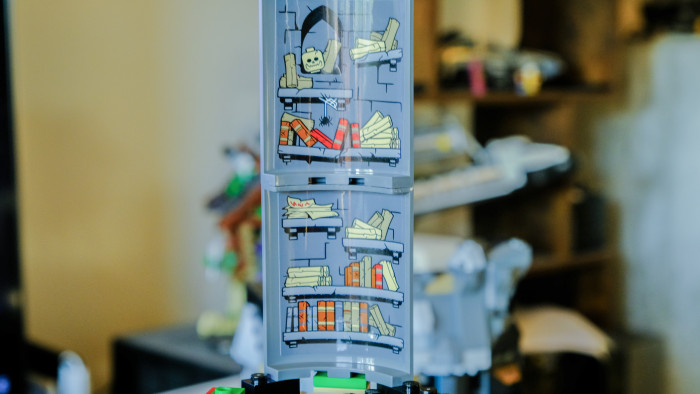 Lego Barad-Dur 10333 im Aufbau (Bild: Oliver Nickel/Golem.de)