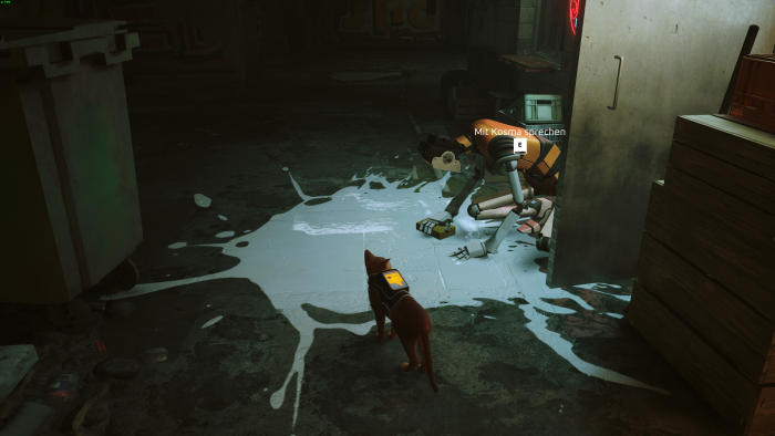 Stray läuft in 4K-Auflösung und bei maximalen Details mit 35 bis 45 Bildern pro Sekunde. (Bild: Martin Böckmann/Golem.de)