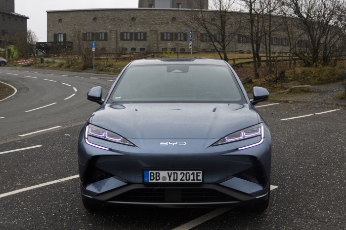 Das Elektroauto Sealion 7 von BYD ... (Bild: Werner Pluta/Golem.de)