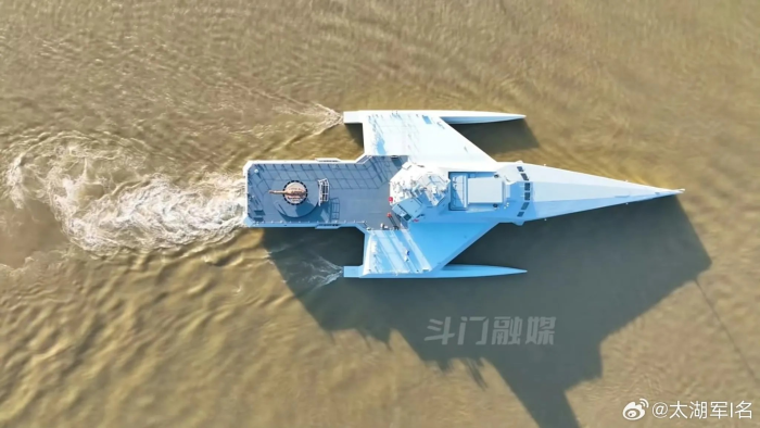 Eine Aufnahme in der Vogelperspektive (credits: TWZ, chinesisches Internet).