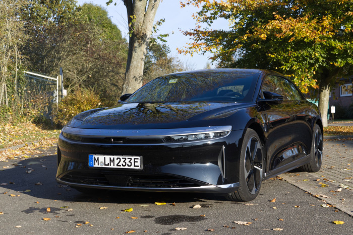 Der Lucid Air Pure ... (Bild: Werner Pluta/Golem.de)