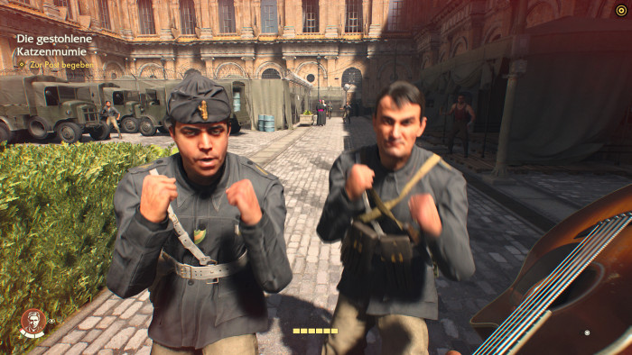 Die Boxkämpfe sind mit viel Wumms in Szene gesetzt. (Bild: Bethesda / Screenshot: Golem.de)