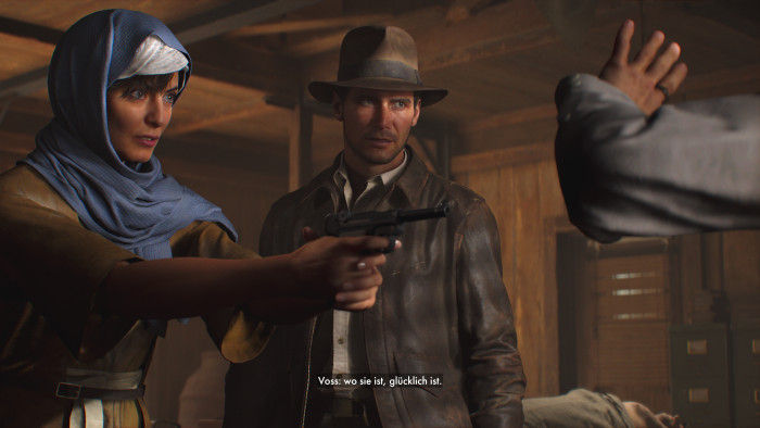 Die Handlung wird vor allem in gut gemachten Zwischensequenzen erzählt. (Bild: Bethesda / Screenshot: Golem.de)