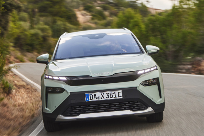 Der cw-Wert von 0,26 kann sich in der Klasse des Elroq sehen lassen.  (Foto: Skoda)