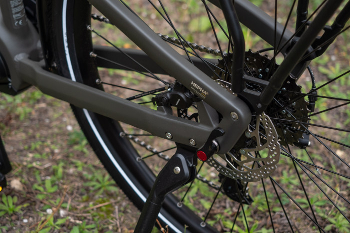 Die Komponenten stammen unter anderem von Shimano. (Bild: MartinWolf/Golem.de)