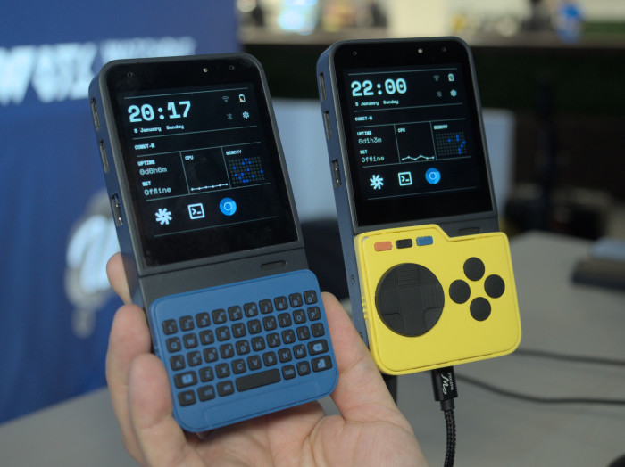 Der Comet mit zwei der drei aktuell geplanten Module (Bild: Martin Wolf/Golem.de)