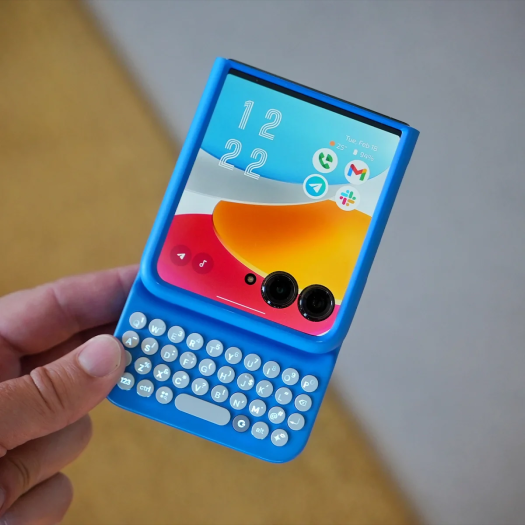 Tastaturhülle für Motorolas Razr und Razr+ (Bild: Clicks)