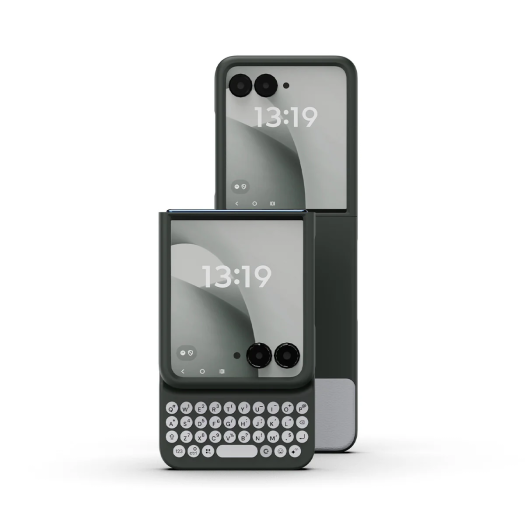 Tastaturhülle für Motorolas Razr und Razr+ (Bild: Clicks)