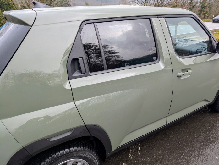 Der Inster ist ein 5-Türer, ...