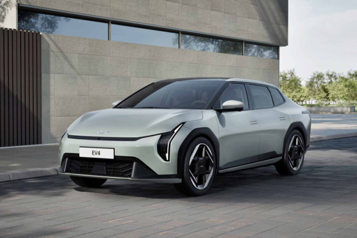 Der EV4 ist ein Fünftürer. (Bild: Kia)