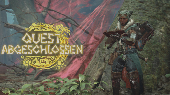 Geschafft - wir haben eines der Monster in einer Quest besiegt! (Bild: Capcom / Screenshot: Golem.de)