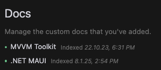 Externe Dokumentation referenzieren (Screenshot: Marco Seraphin)