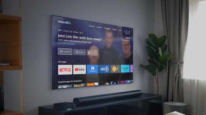 Waipu TV Box (Bild: Exaring)