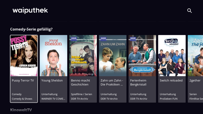 Ein Blick in die Waiputhek (Bild: Exaring)