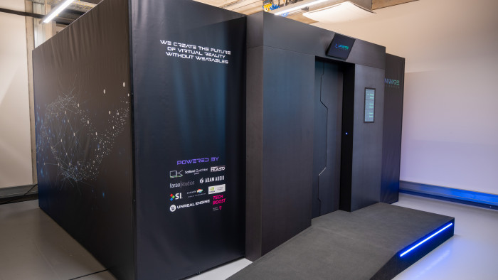 Das Unware Holodeck in einem Firmengebäude in Ingolstad. (Bild: Unware)