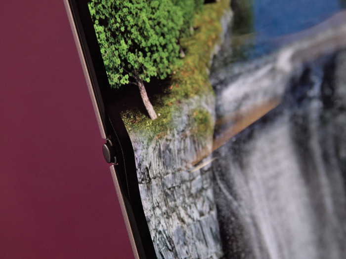 Es handelt sich um ein Konzept, was unter anderem am deutlich sichtbaren Falz sichtbar ist. (Bild: Martin Wolf/Golem.de)