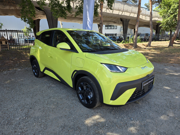 Der BYD Dolphin Surf ist ein kompaktes Auto für die Stadt. (Bild: Tobias Költzsch/Golem.de)