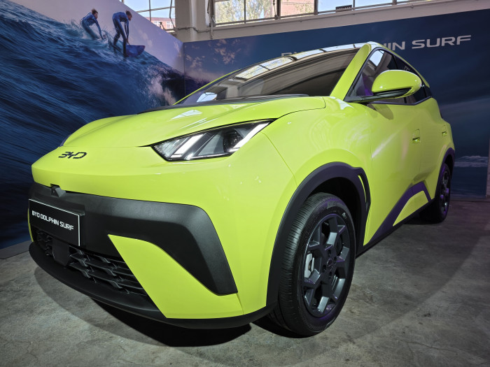 Der BYD Dolphin Surf (Bild: Tobias Költzsch/Golem.de)
