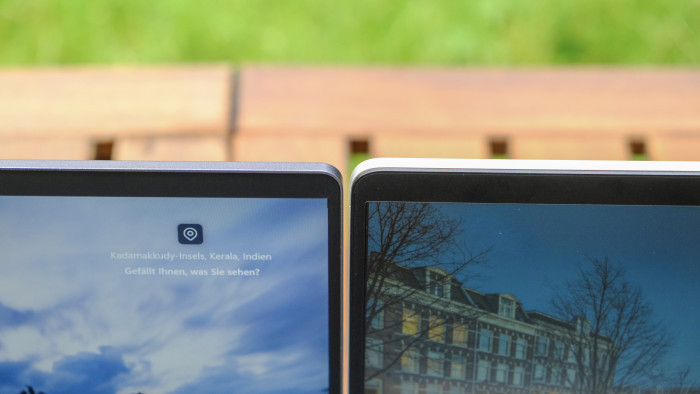 Dell Pro 14 Premium (links) und Dell Pro 14 Plus (rechts) (Bild: Oliver Nickel/Golem.de)