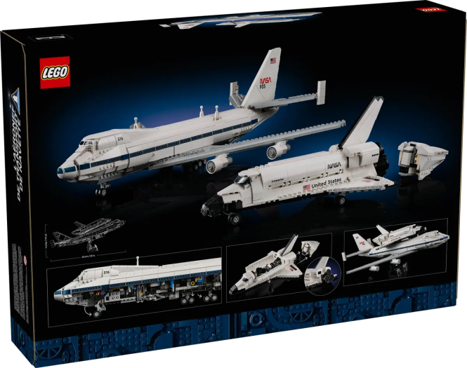 Lego Space Shuttle Transport Jumbo 10360 (Bild: Lego)
