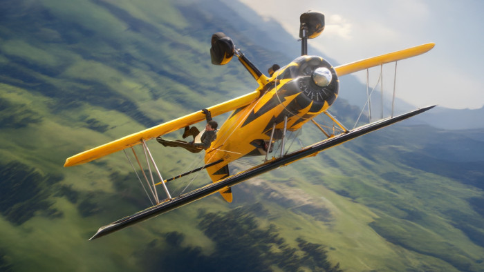 So schwach der restliche Film sein mag, dieser Flugzeugstunt ist exzellent. (Bild: Paramount Pictures)