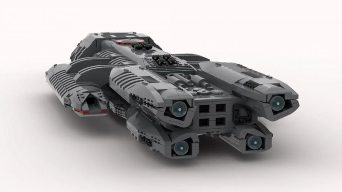 Futuristisches großes Mutterschiff 108752 (Bild: Bluebrixx)