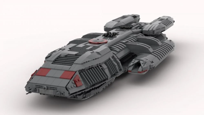 Futuristisches großes Mutterschiff 108752 (Bild: Bluebrixx)