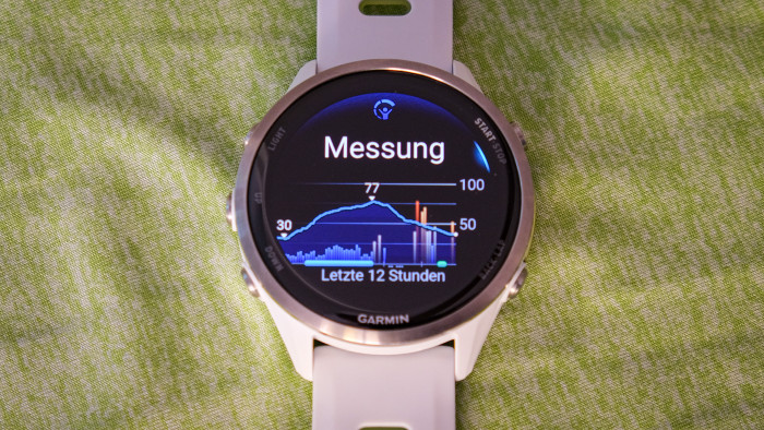 Die Body Battery zeigt uns, wie viel Leistung wir noch abrufen können. (Bild: Steinlechner / Golem.de)