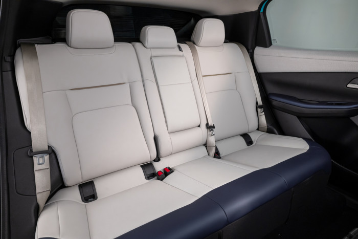 Die Rückbank des Nissan Leaf (Bild: Nissan)