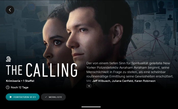 Die neue Wow-App zeigt nur bei Serien das Ablaufdatum in den Details. (Bild: Sky/Screenshot: Golem.de)