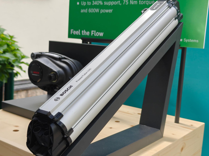 Der neue Powertube-Akku (Bild: Martin Wolf/Golem.de)