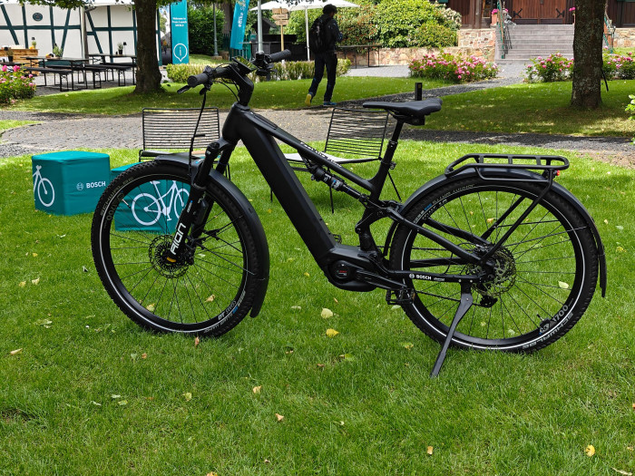 Eines der Räder mit PX-Motor (Bild: Martin Wolf/Golem.de)