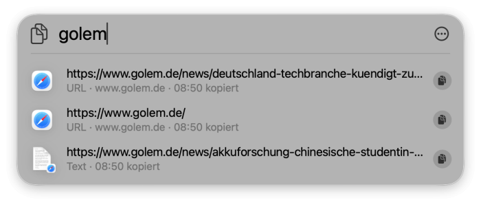 Spotlight gibt es schon seit 2004. (Screenshot: Christian Rentrop)