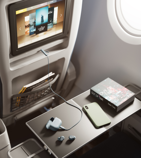 Elite 10 Gen 2 im Einsatz mit Kabel (Bild: Jabra)