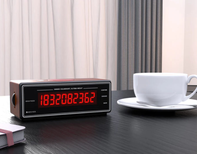 Death Clock: Uhr zählt die noch verbliebene Lebenszeit in Sekunden ...