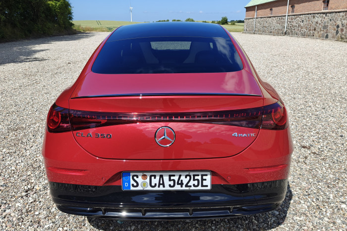 Die Limousine ist seit April 2025 in den Versionen CLA 250+ und CLA 350 4Matic bestellbar. (Foto: Friedhelm Greis/Golem.de)