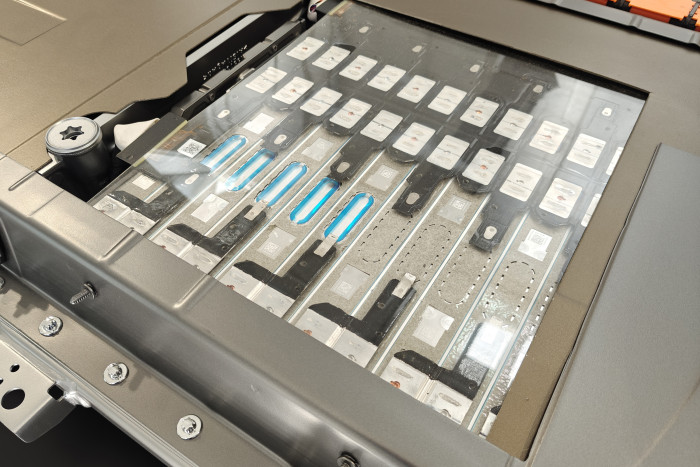 Die prismatischen Zellen nutzen eine Zellchemie mit Nickel, Mangan und Kobalt (NMC). (Foto: Friedhelm Greis/Golem.de)