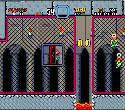 In Iggy&#039;s Castle kraxeln wir an einem Zaun entlang und können an bestimmten Stellen auch auf die andere Seite gelangen. (Bild: Moby Games)