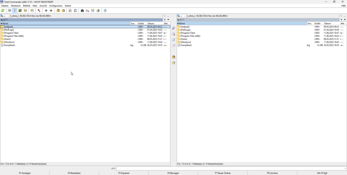Total Commander (Screenshot: Florian Bottke)